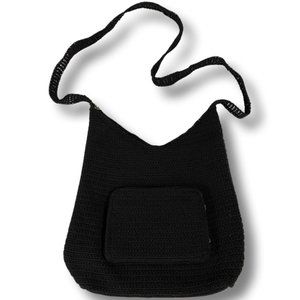 Cherokee Women's Black Woven Shoulder Bag